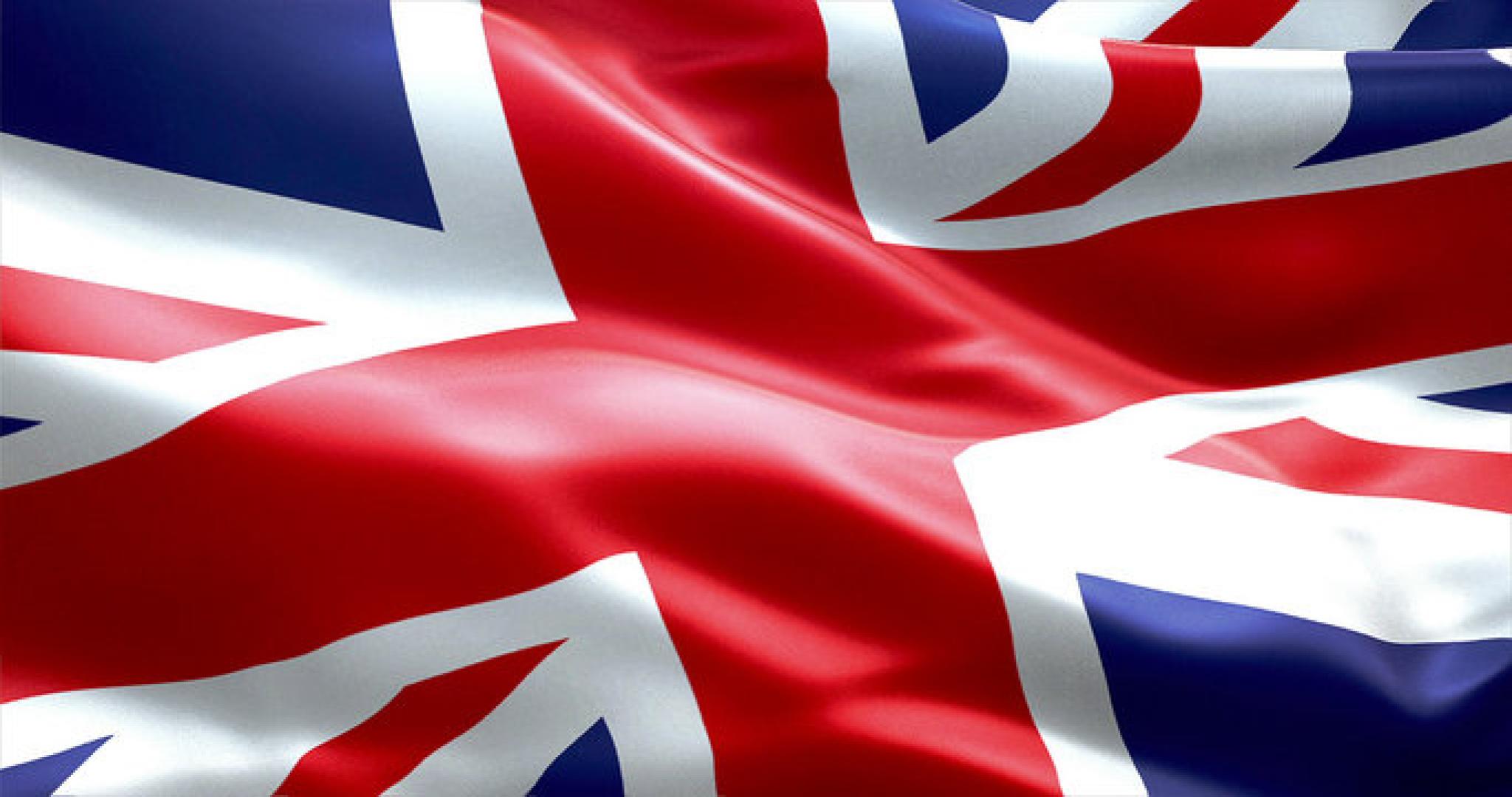 Union Jack waving 