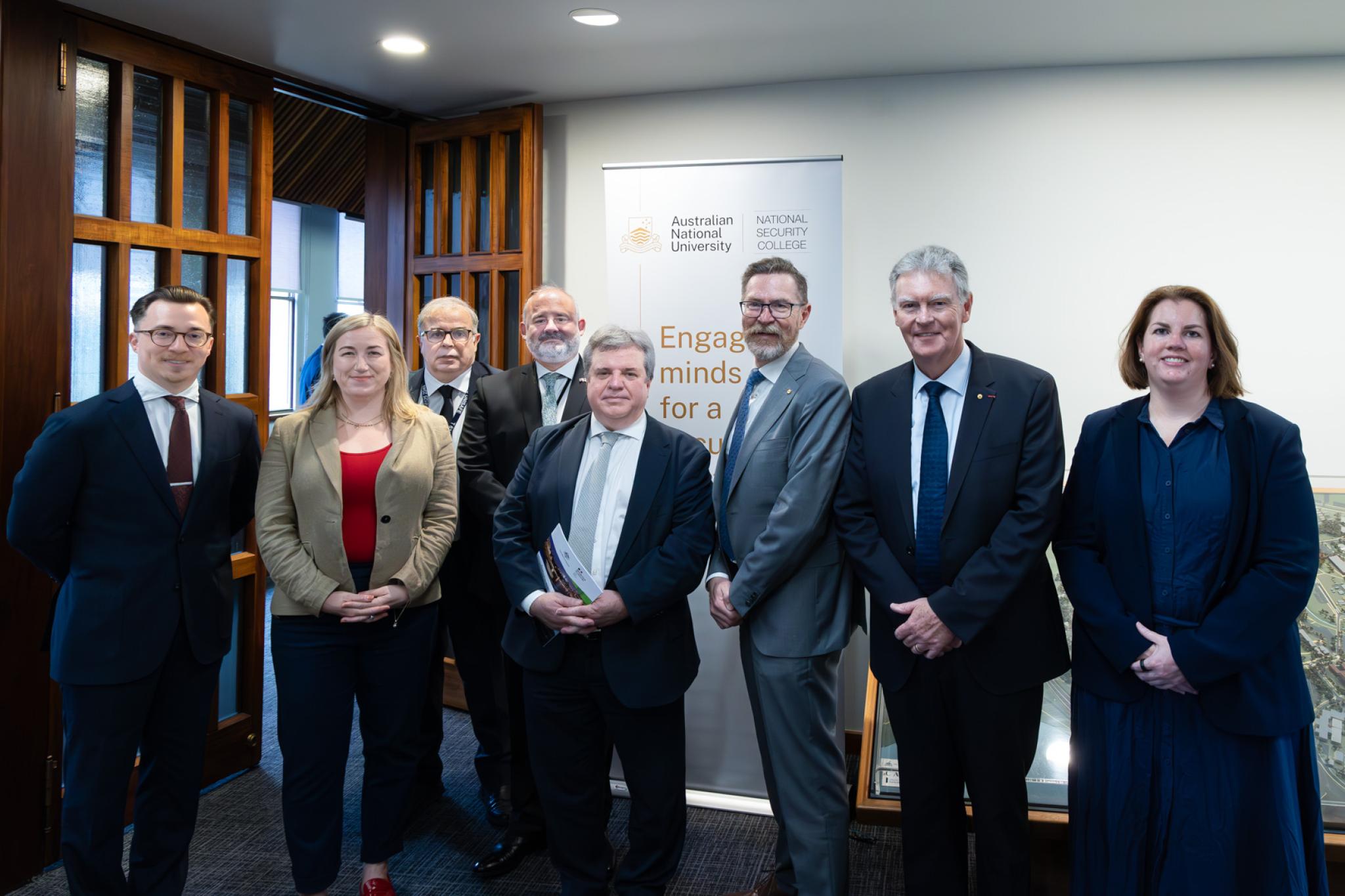 Participants at the Australia-France Strategic Dialogue