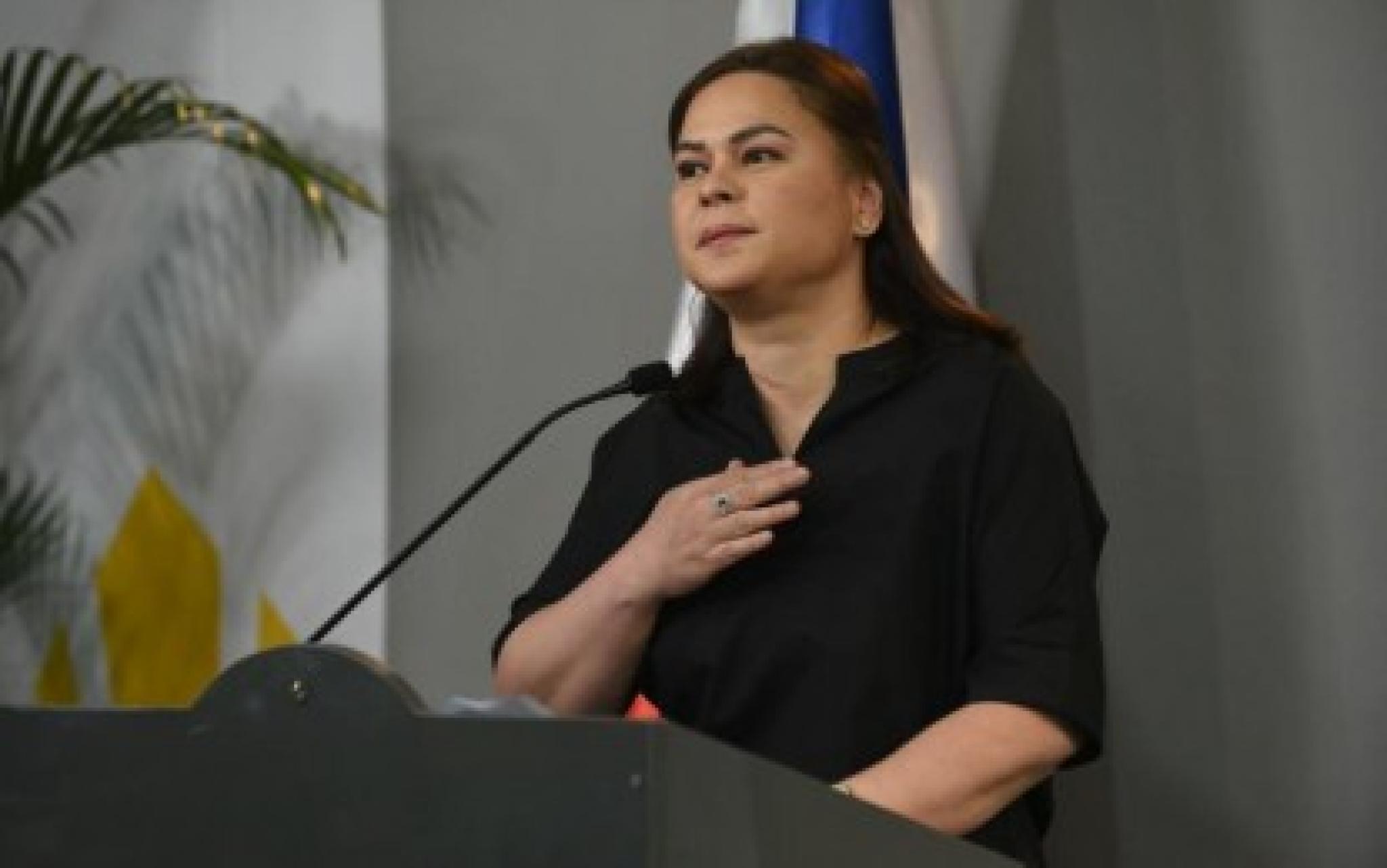 Vice President Sara Duterte announces her intention to run for president in 2028 on Wednesday (Feb. 18, 2026). For Palace Press Officer Claire Castro, Duterte's early announcement is "irrelevant" for Malacañang, stressing that its focus is to work and improve Filipinos' lives. 