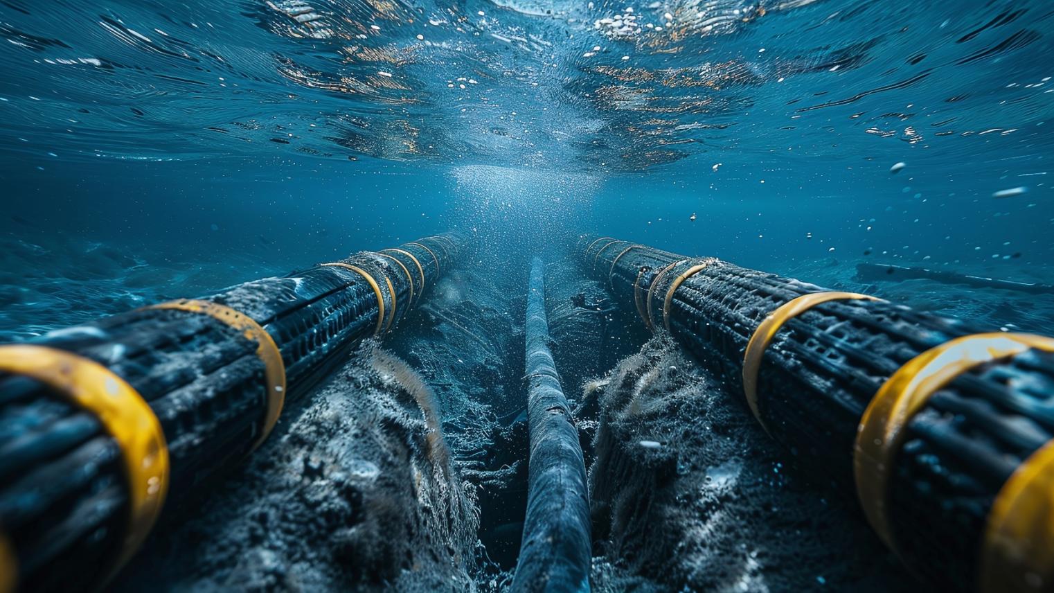 Image of undersea cables. Image by Adobe stock