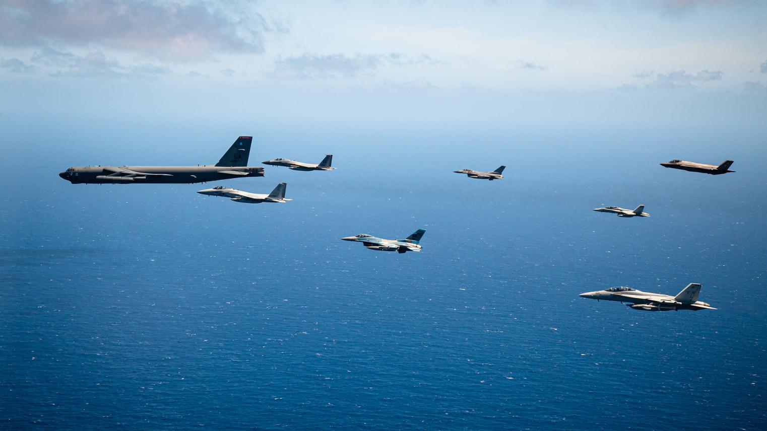 Australia, Japan, and the U.S. take part in Exercise Cope North 21