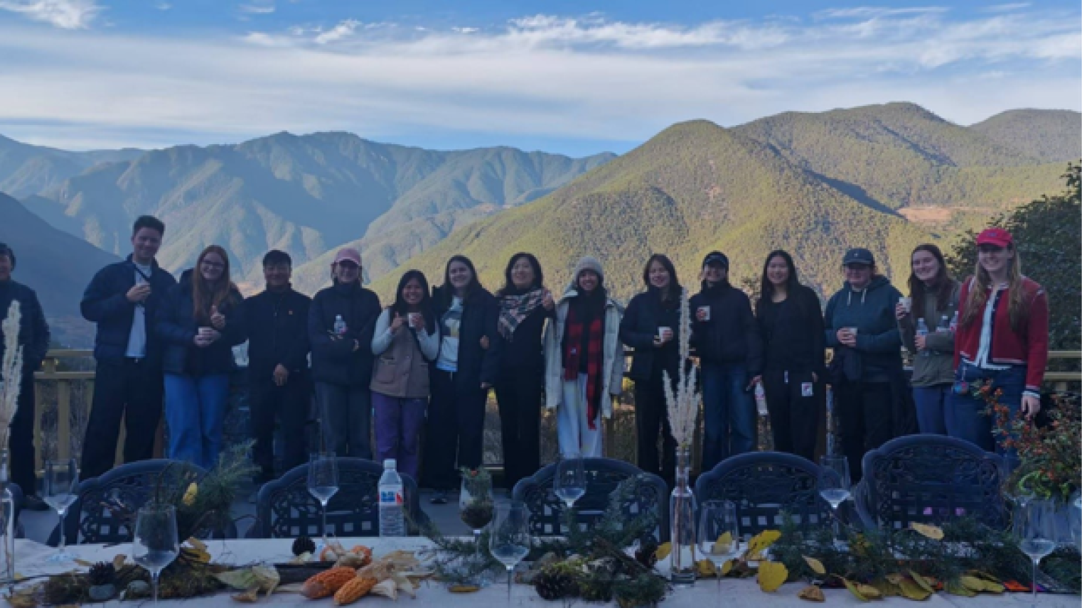 The students in Dali